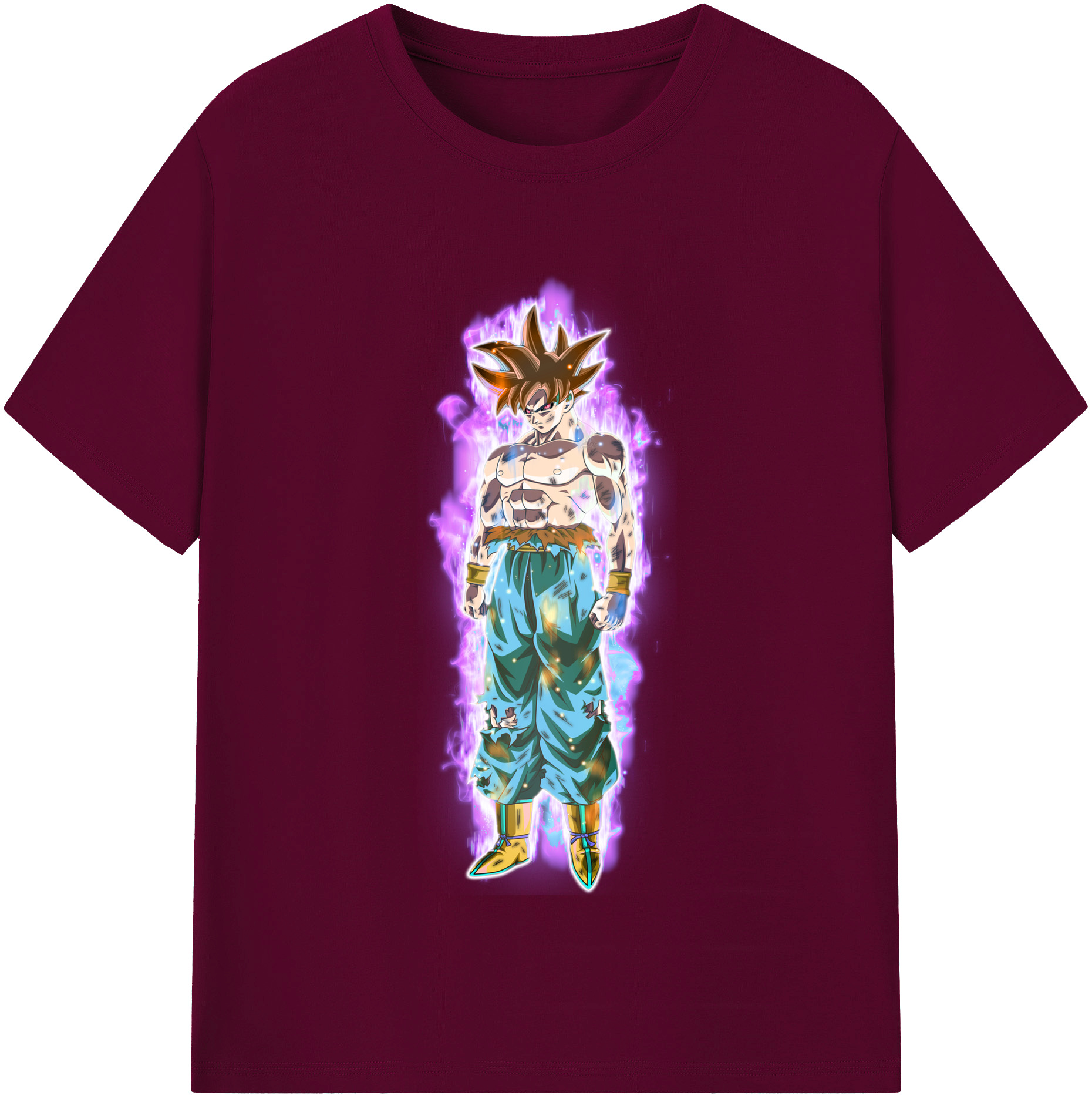 （画像用） ドラゴンボール 孫悟空（そん ごくう）Son Goku カカロット DRAGON BALL Kakarotto レディースカジュアルプリントTシャツ（綿100％）